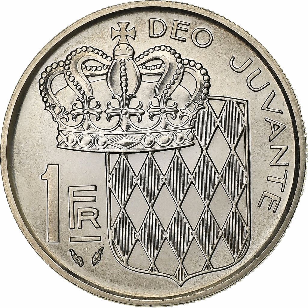 Monaco | 1 Franc Coin | Rainier III | Km:140 | 1960 - 1995
