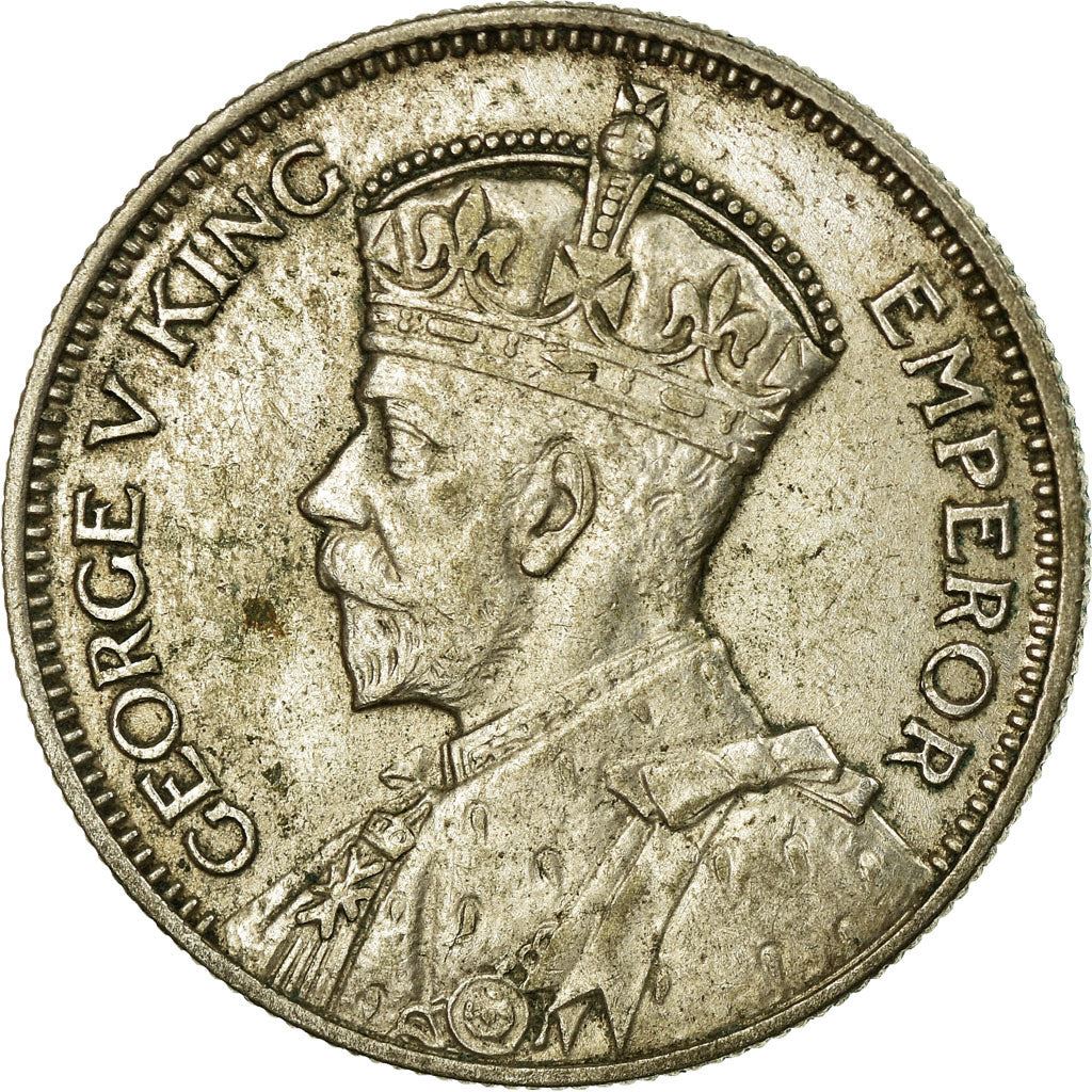 New Zealand | 1 Shilling Coin | George V | Maori Warrior | Km:3 | 1933 - 1935