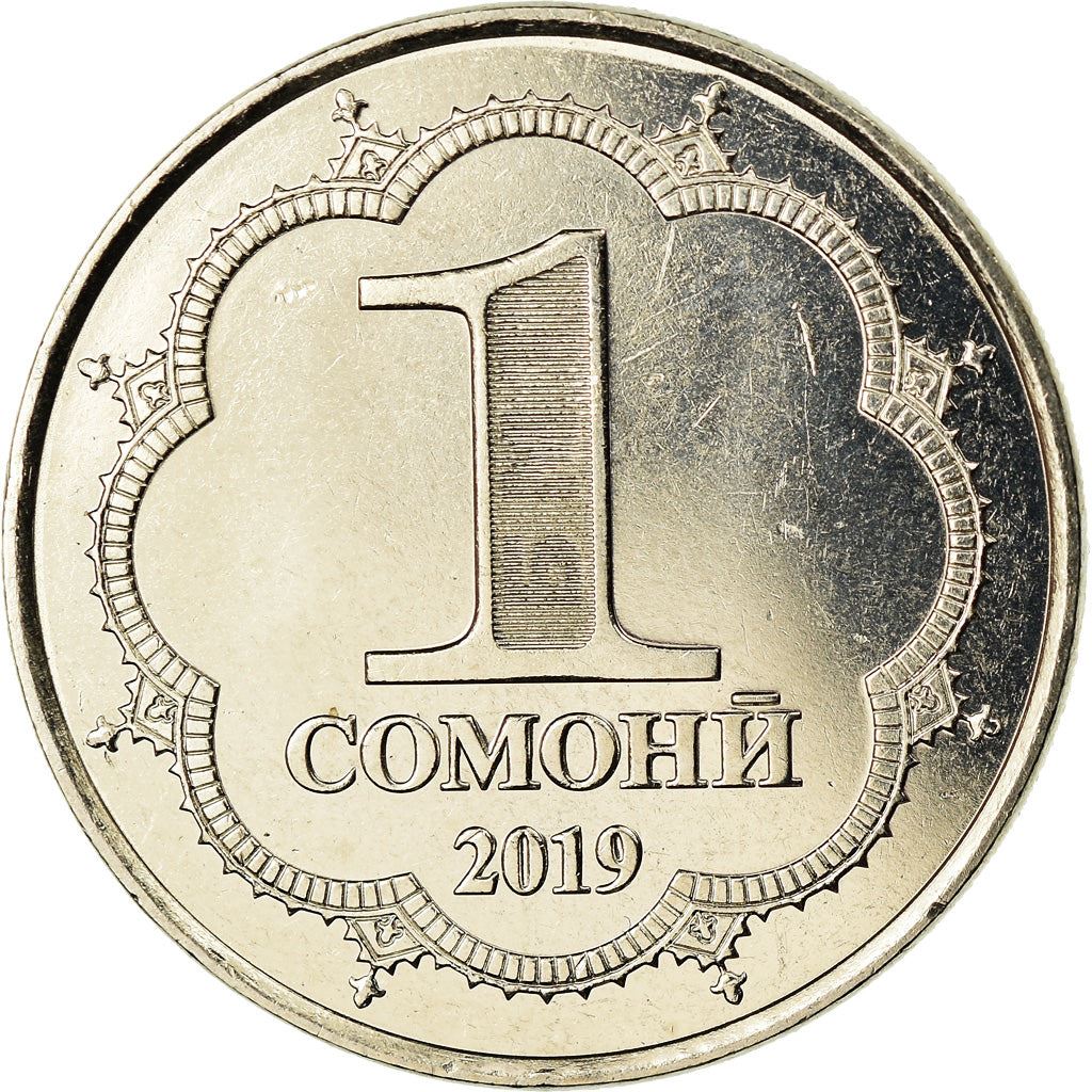 Tajikistan | 1 Somoni Coin | Mirzo Tursunzoda | Km:56 | 2019 - 2023