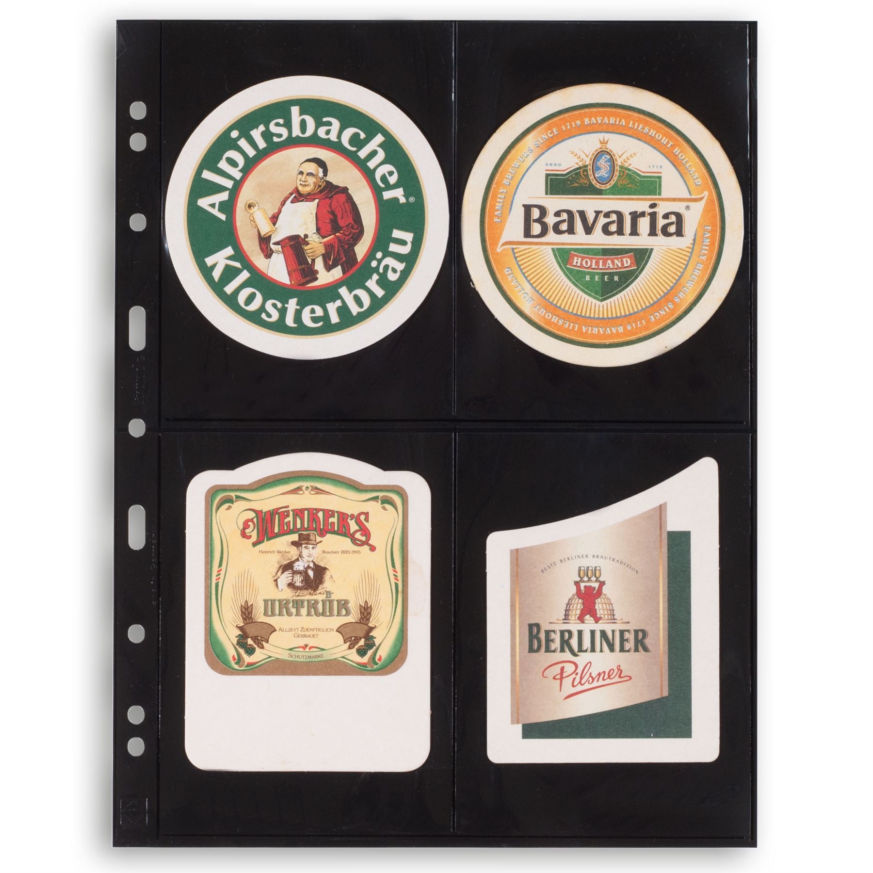 GRANDE Pocket Sheets for Ring Binders | Packs of 5 | Different Pocket Configurations | 2 Colors Available