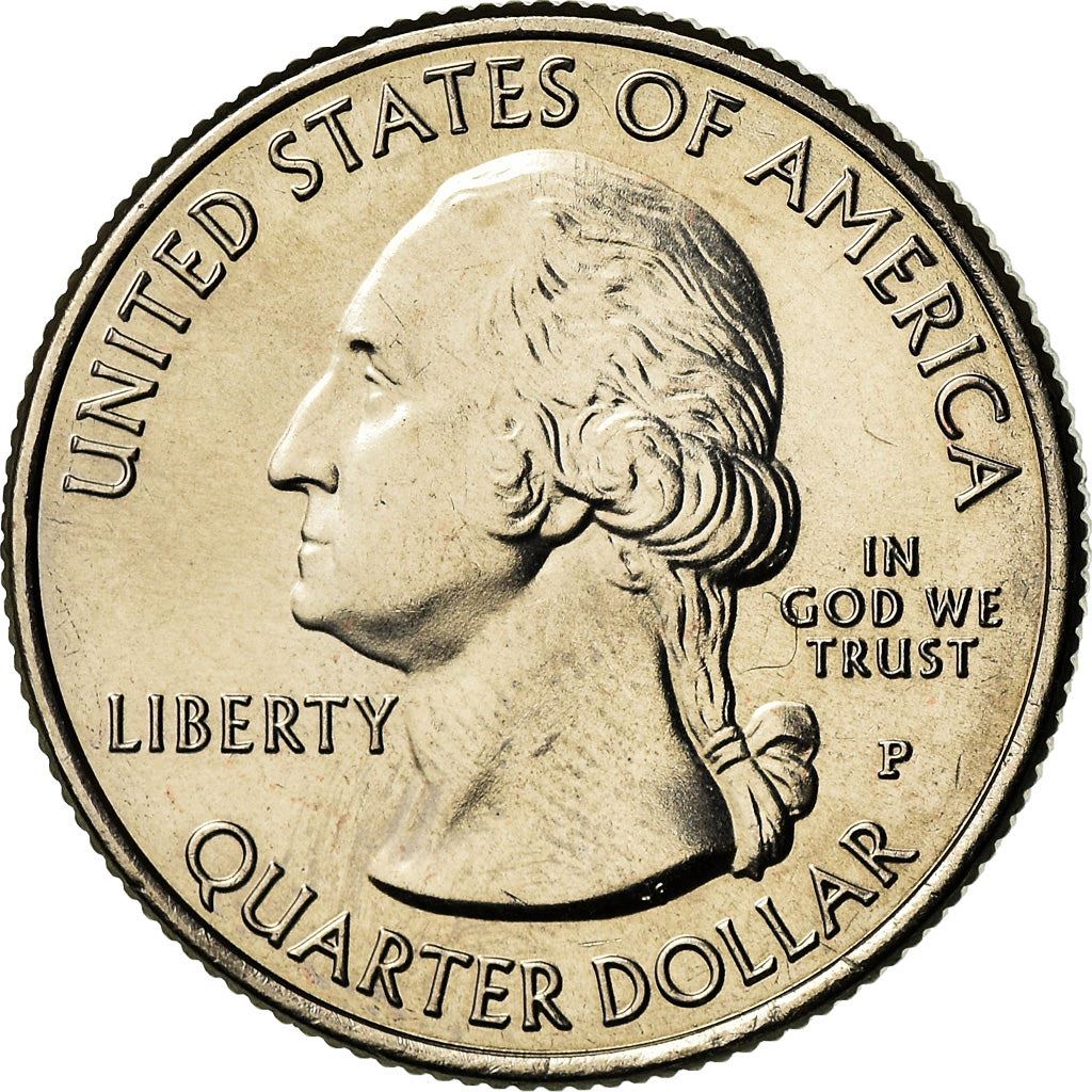 USA | 1/4 Dollar Mønt | Saratoga National Historical Park | KM:601 | 2015