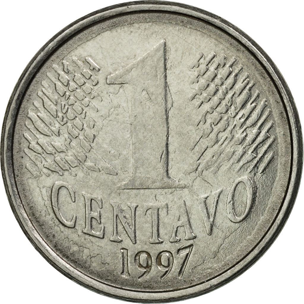 Brazil | 1 Centavo Coin | Effigy of the Republic | Km:631 | 1994 - 1997