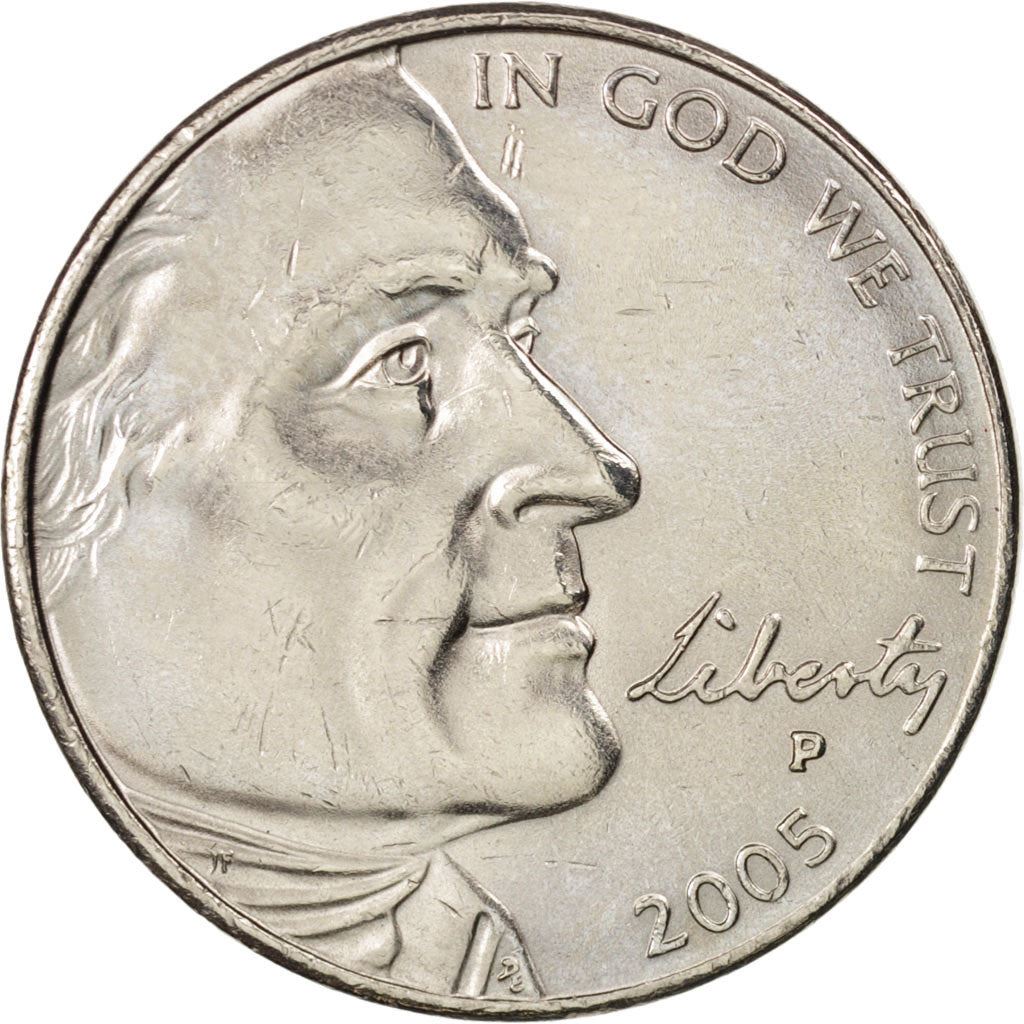 United States | 5 Cents Coin | Ocean View | Km:369 | 2005