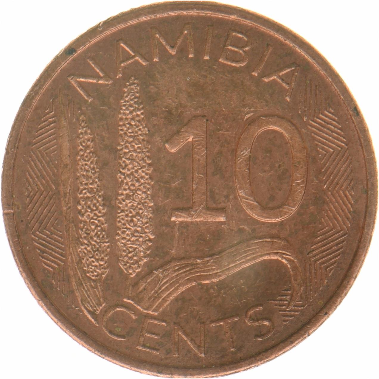 Namibia | 10 cent mønt | Perlehirse | 2025