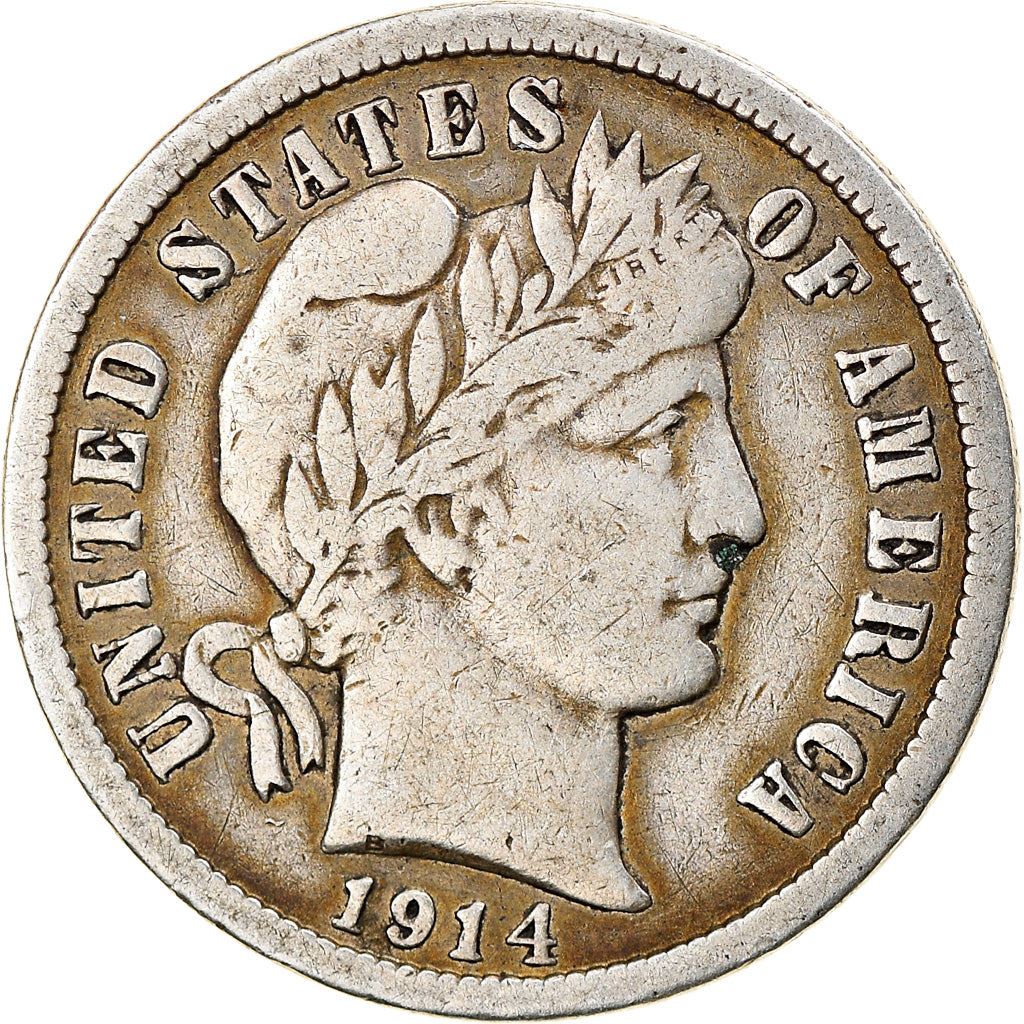Stati Uniti | 1 moneta da dieci centesimi | Barber Dime | KM:113 | 1892 - 1916
