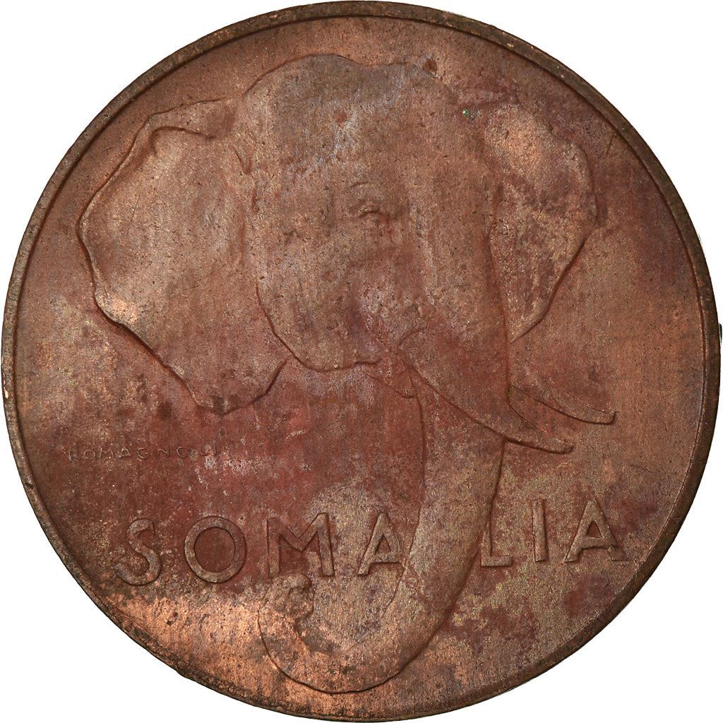 Somalia | 1 Centesimo Coin | Elephant | Km:1 | 1950