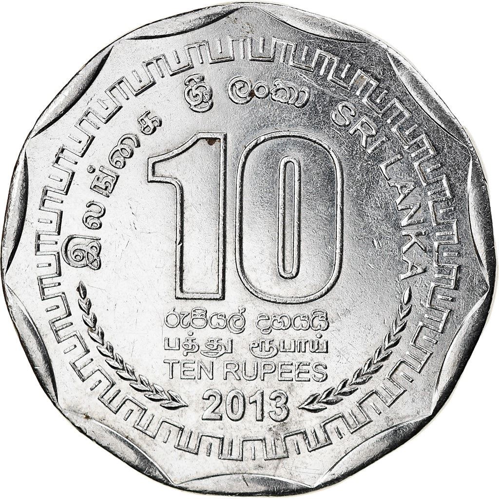 Sri Lanka › Sri Lanka | 10 Rupees Coin | Kurunegala | Km:204 | 2013