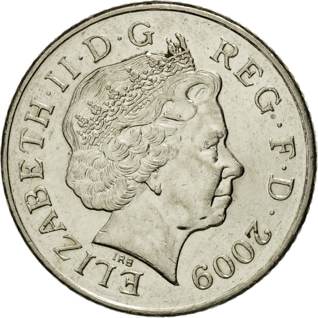United Kingdom | 10 Pence Coin | Elizabeth II | Km:1110 | 2008 - 2010