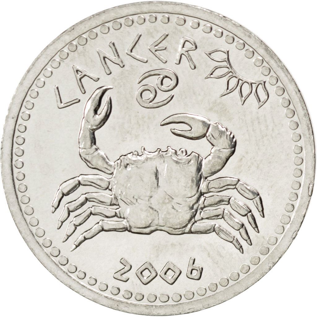 Somaliland | 10 Shillings Coin | Cancer | Stainless steel | KM:12 | 2006
