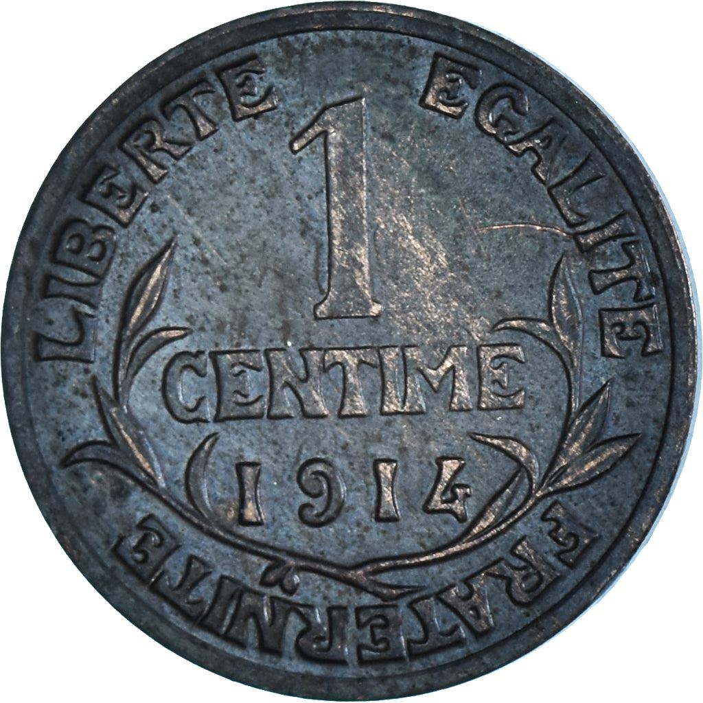 French 1 Centime Coin | Third Republic | KM840 | France | 1898 - 1920