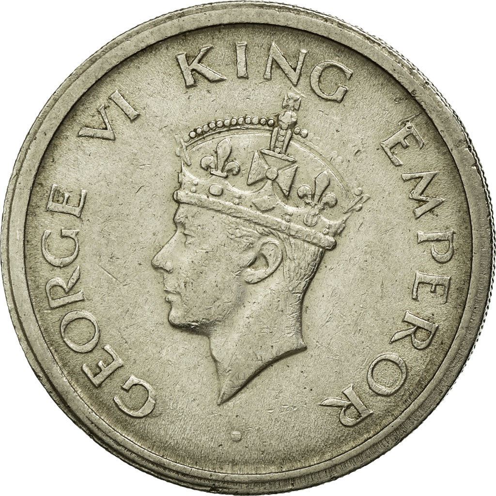 India - British | 1 Rupee Coin | King George VI | Km:559 | 1947