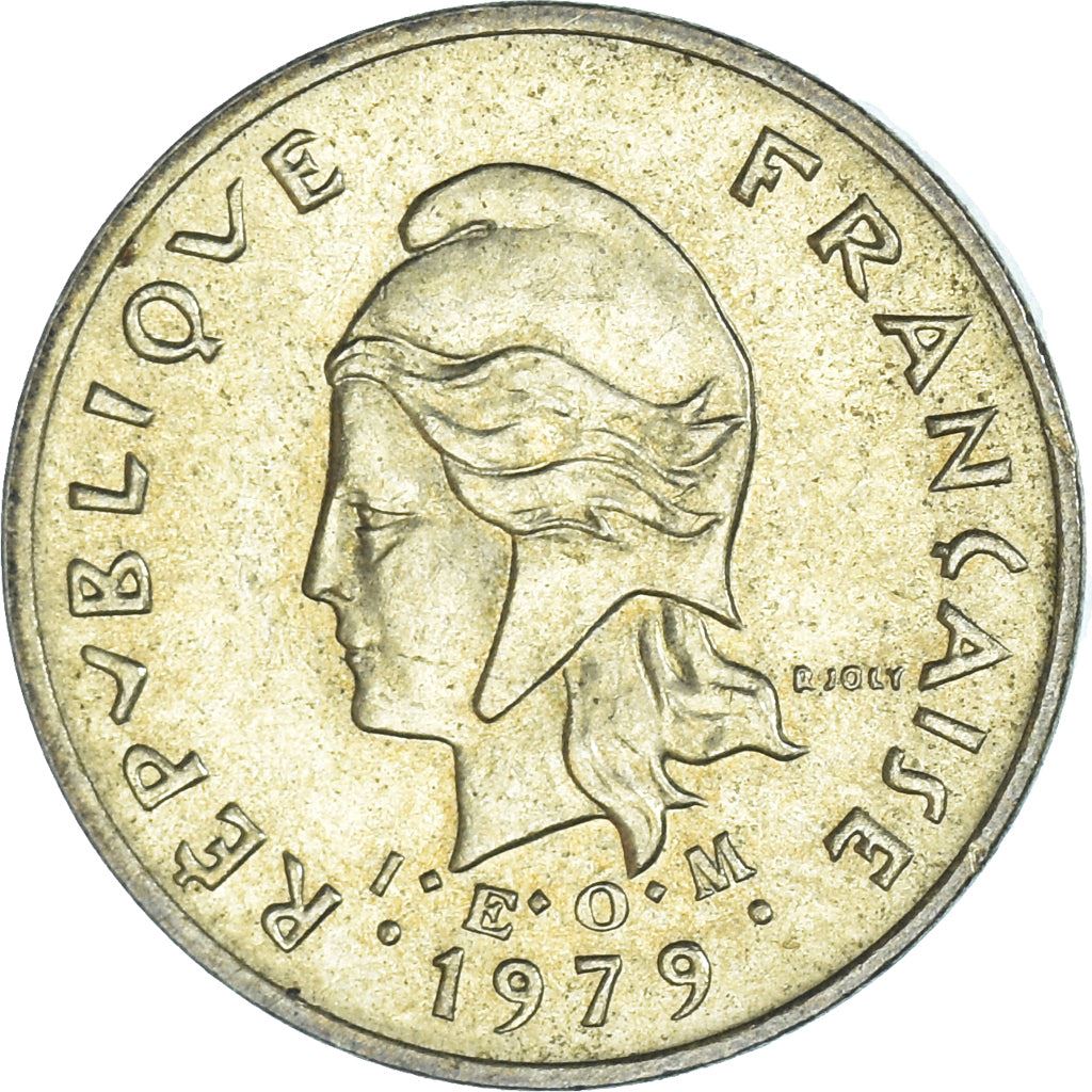 New Hebrides | 1 Franc Coin | Marianne | Frigate Bird | Km:4.2 | 1975 - 1982