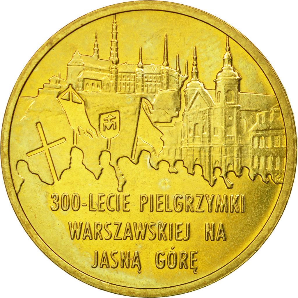 Poland | 2 Zlotys Coin | Jasna Góra Pilgrimage | Y:784 | 2011