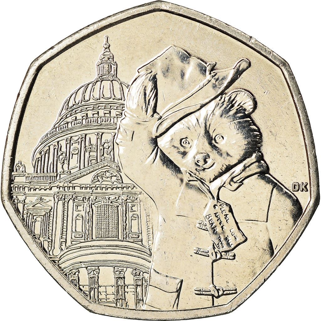 United Kingdom | 50 Pence Coin | Paddington | Km:1715 | 2019