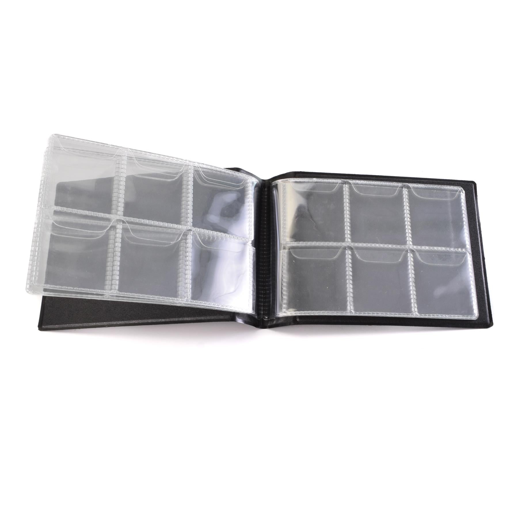 Coin Album 60 Pockets / Grids | 10 Pages | 2.5 x 2.5cm | Money Storage for Currency Collectors