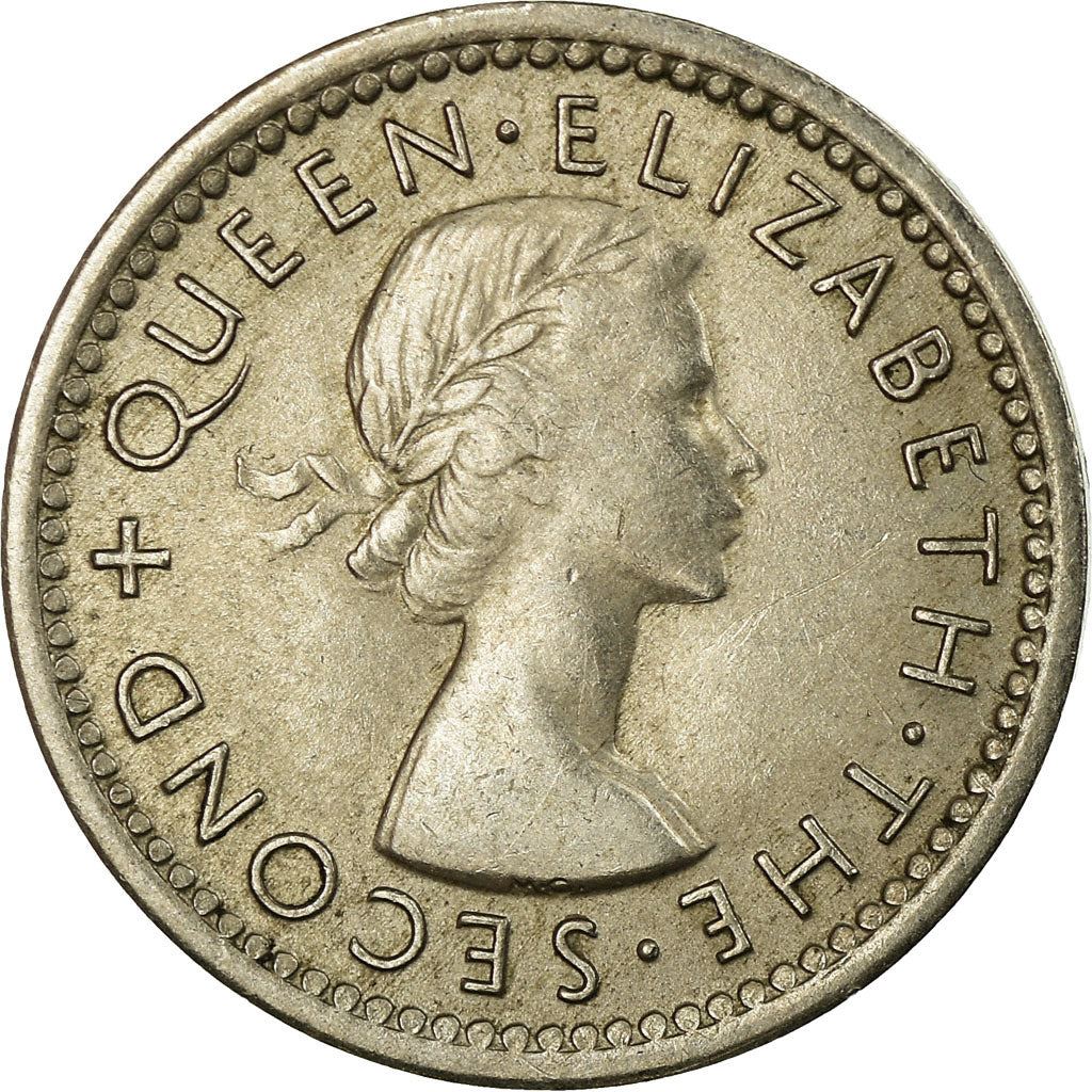 Rhodesia and Nyasaland | 3 Pence Coin | Elizabeth II | Flame Lily | Km:3 | 1955 - 1964