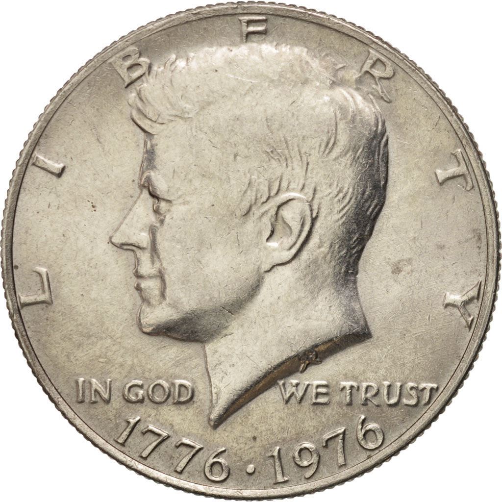United States | ½ Dollar Coin | Independence Hall | Copper-nickel clad copper | KM:205 | 1976