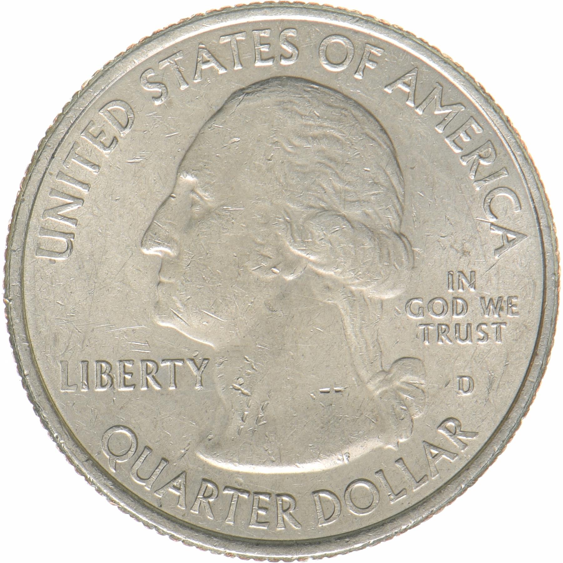 United States | 1/4 Dollar Coin | Theodore Roosevelt National Park | Km:638 | 2016