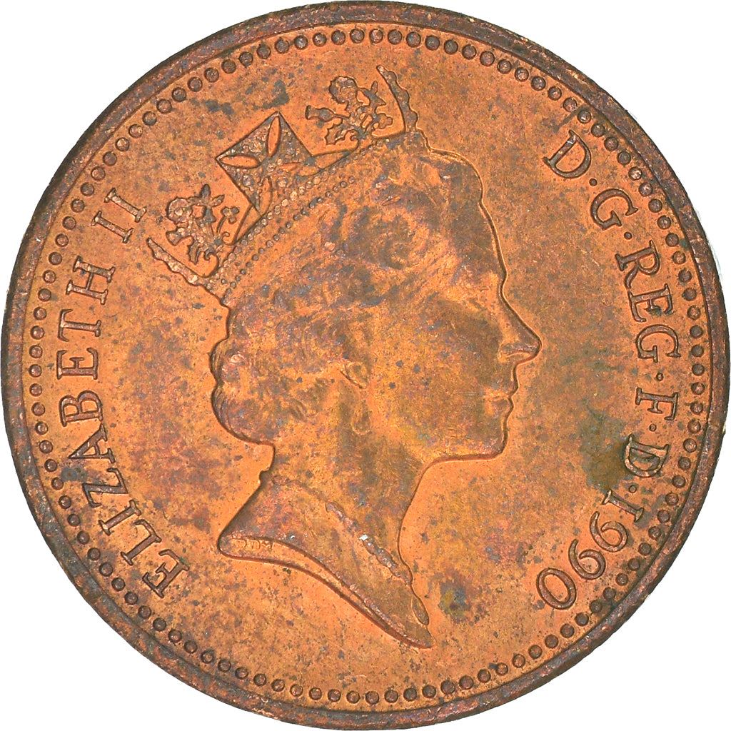 United Kingdom | 1 Penny Coin | Elizabeth II | Km:935 | 1985 - 1992