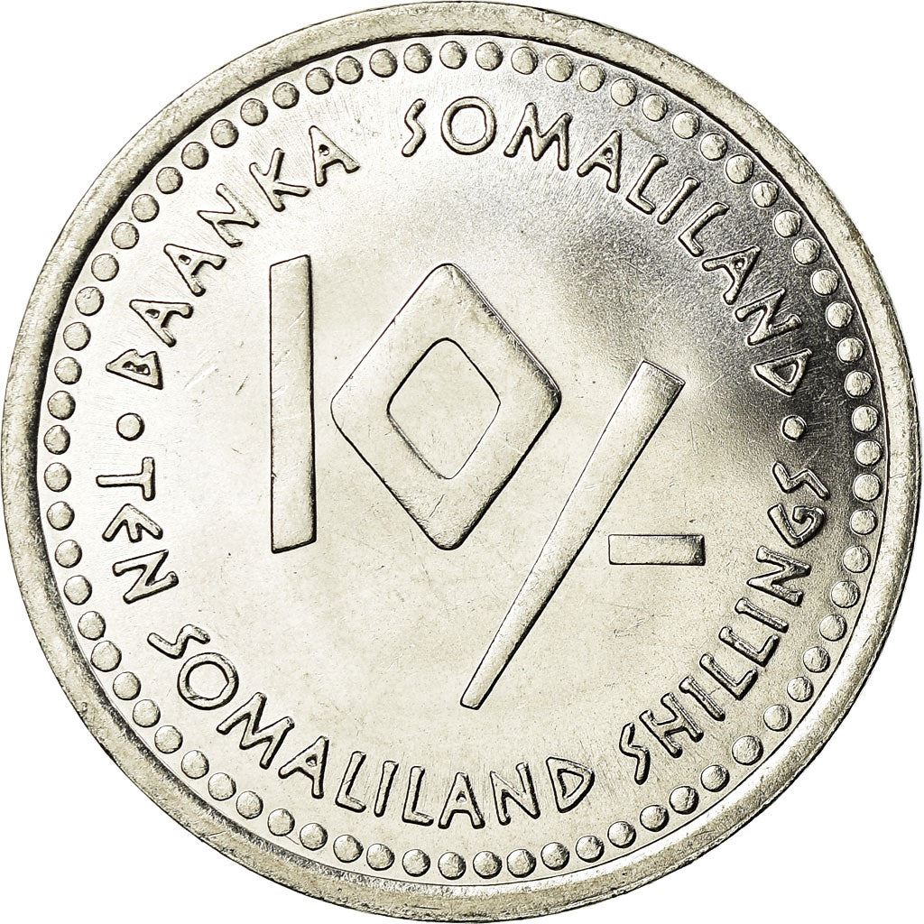 Somaliland | 10 Shillings Coin | Cancer | Stainless steel | KM:12 | 2006