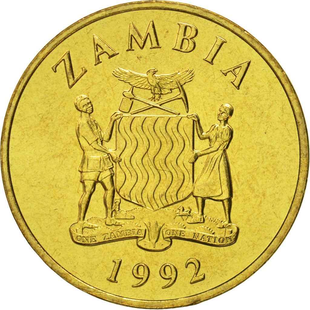 Zambia 1 Kwacha Munt | Taita Falcons | KM38 | 1992