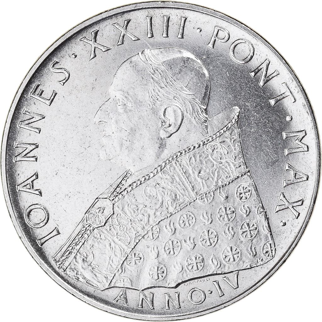 Vatican City | 100 Lire Coin | Second Vatican Council | Km:73 | 1962