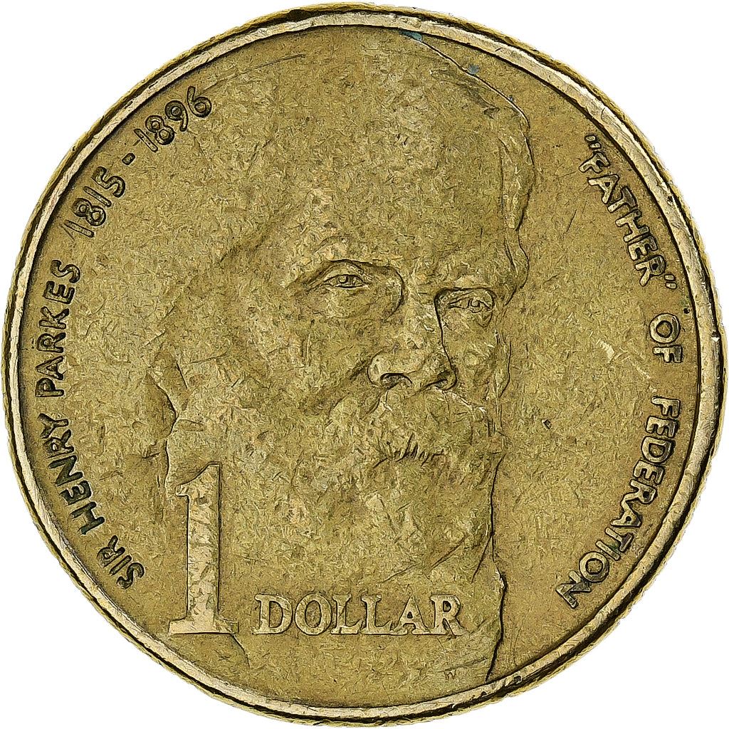 Australia | 1 Dollar Coin | Sir Henry Parkes | Km:310 | 1996