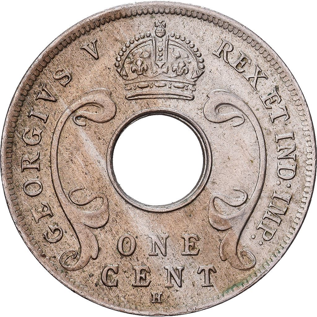 Ostafrika | 1-Cent-Münze | Georg V. | Kupfernickel | KM:7 | 1911–1918