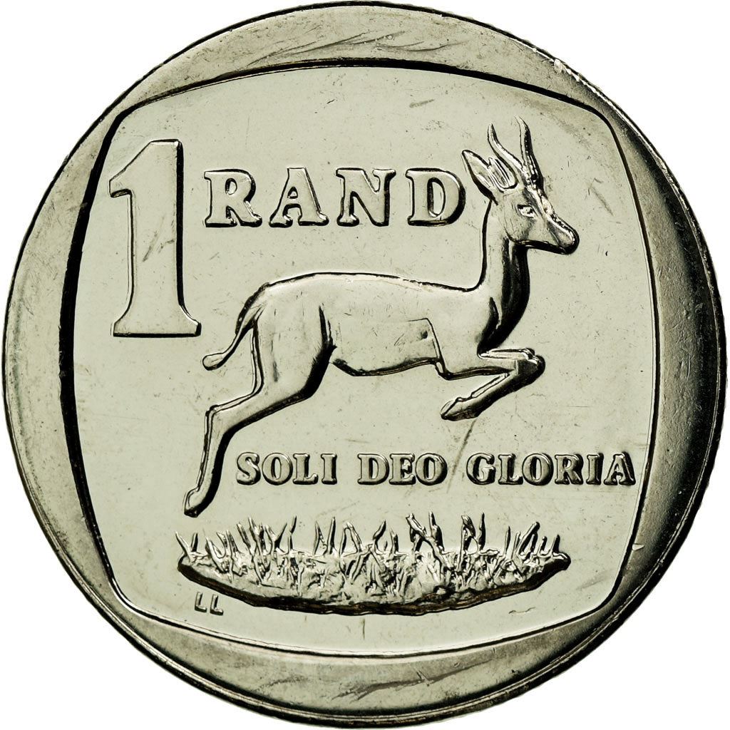 Sør-Afrika 1 Rand Afrika-Dzonga - Ningizimu Afrika Mynt KM444 2008 - 2020