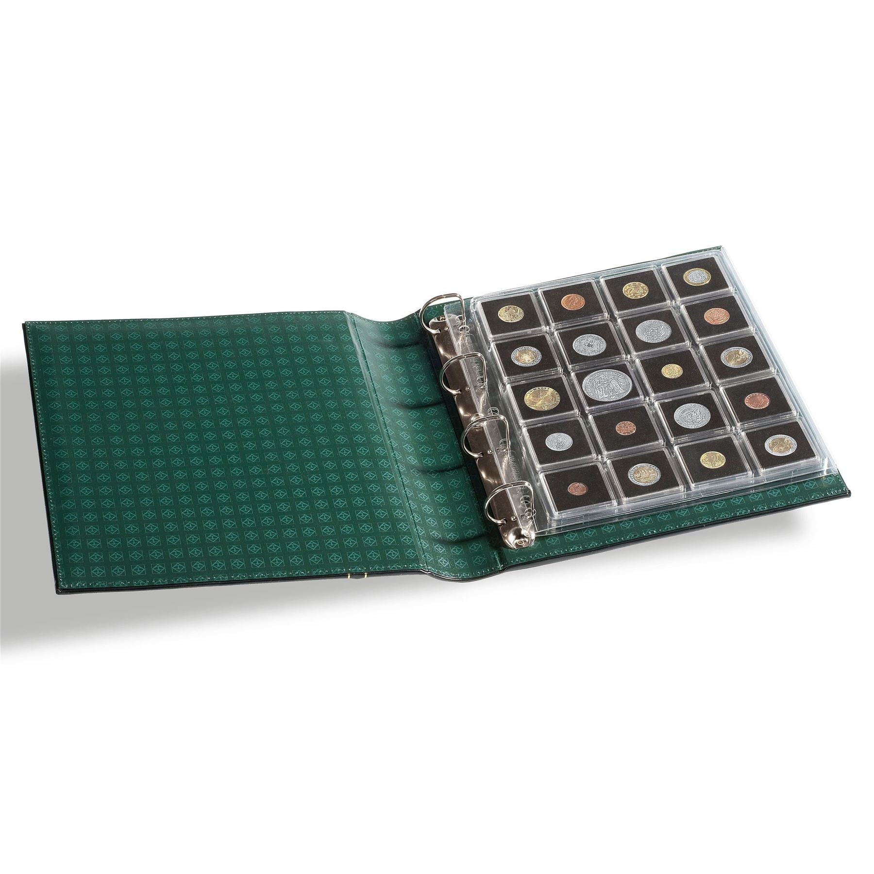 ENCAP Sheets for Ring Binder Coin Albums | Coin Capsule Storage Sheets | Packs of 2 | Different Pocket Configurations