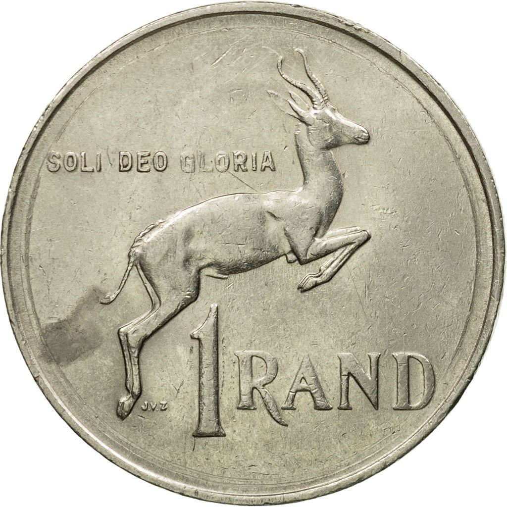 South Africa 1 Rand Coin | Pieter W. Botha | KM141 | 1990