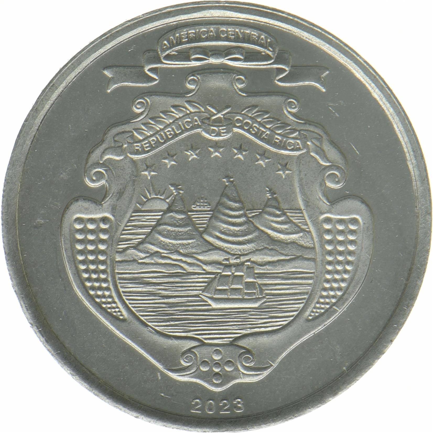Costa Rica | 10 Colones Coin | Coat of arms | 2023