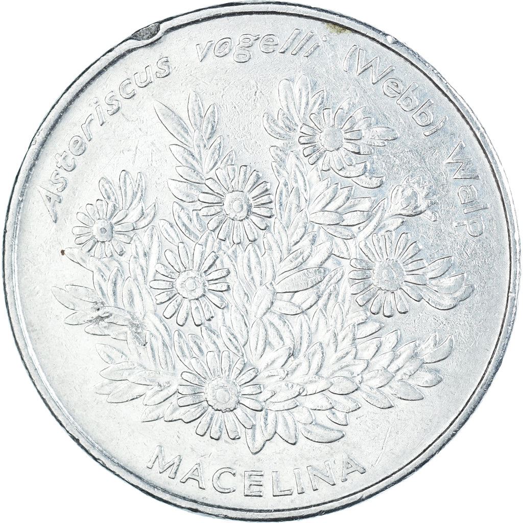 Cape Verde 50 Escudos Coin | Macelina Flowers | KM44 | 1994