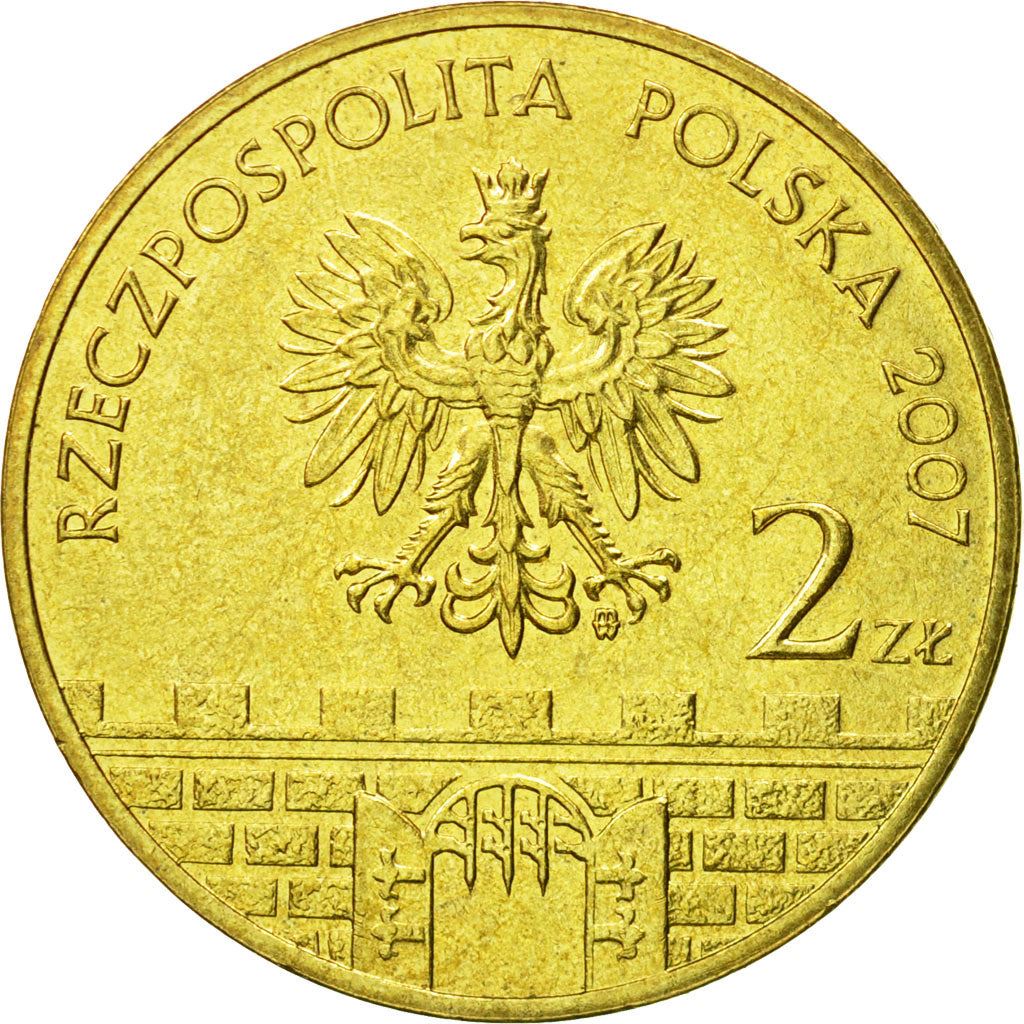 Poland | 2 Zlotys Coin | Kwidzyn | Y:577 | 2007
