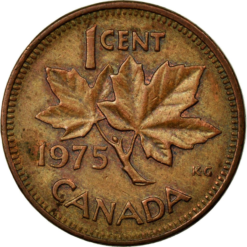 Canada | 1 Cent Coin | Bronze | 2nd portrait | KM:59 | 1965-1978