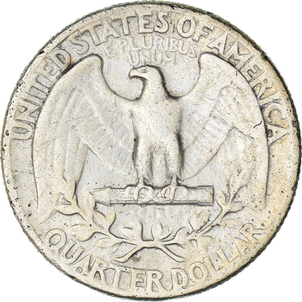アメリカ合衆国 | 1/4ドル硬貨 | ジョージ・ワシントン | KM:164 | 1932年 - 1964年