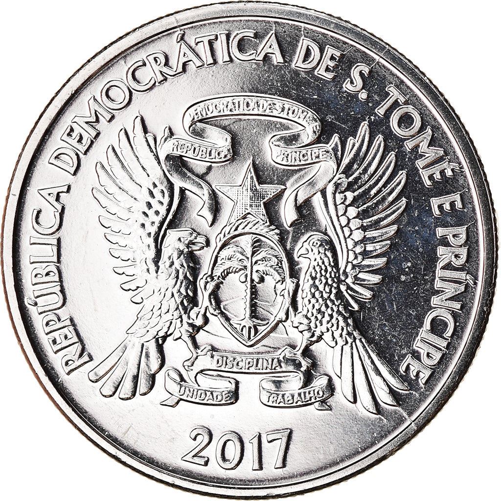 Sao Tome and Principe | 1 Dobra Coin | Giant sunbird | 2017