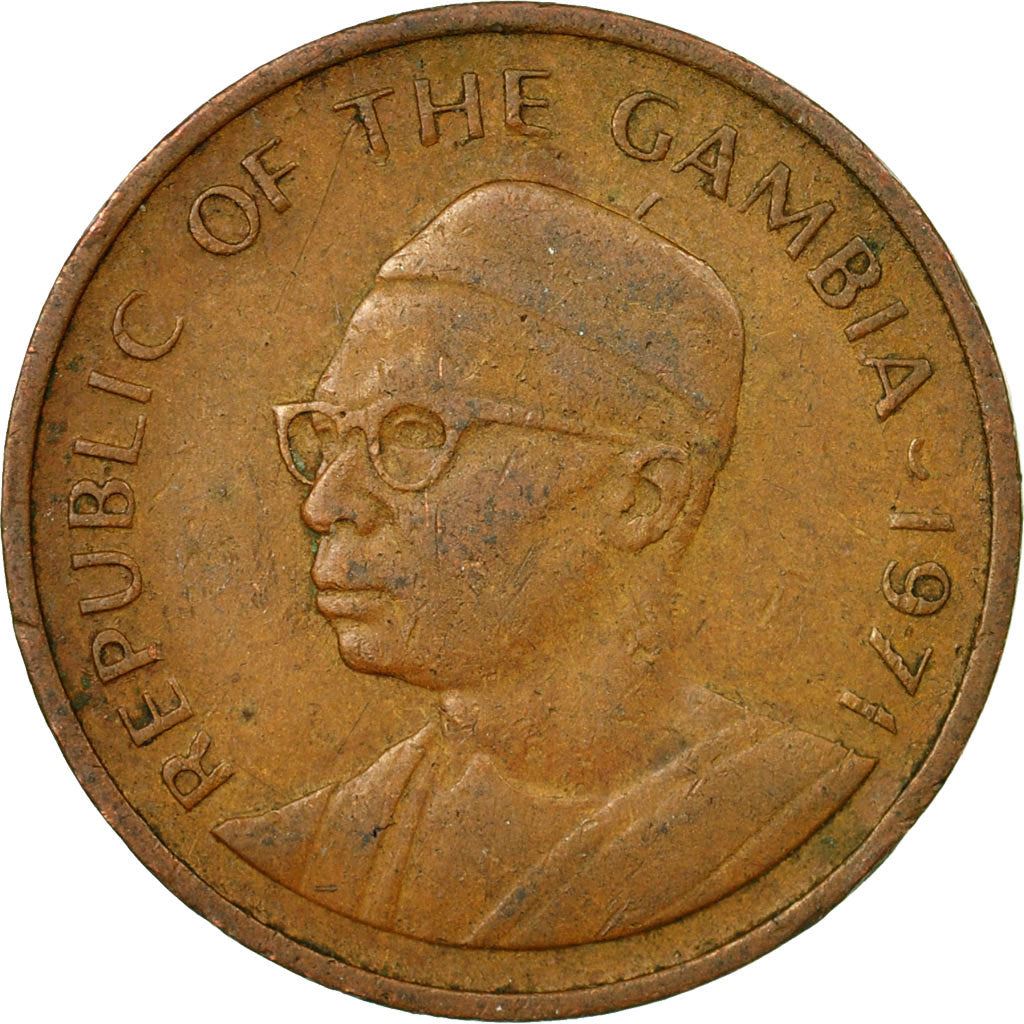 Gambia 5 Bututs Mynt | Segelbåt | Dawda Kairaba Jawara | KM9 | 1971