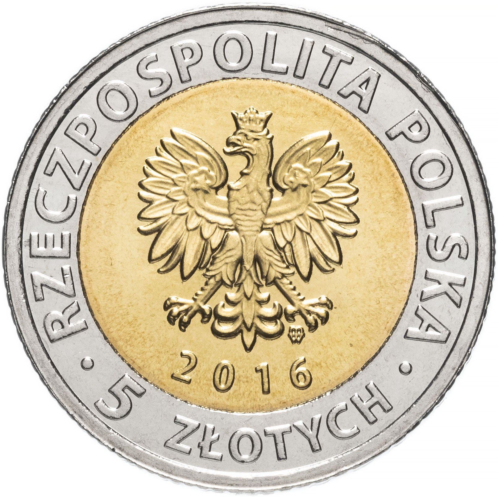 Poland | 5 Zlotys Coin | Dukes’ Castle in Szczecin | Y:950 | 2016