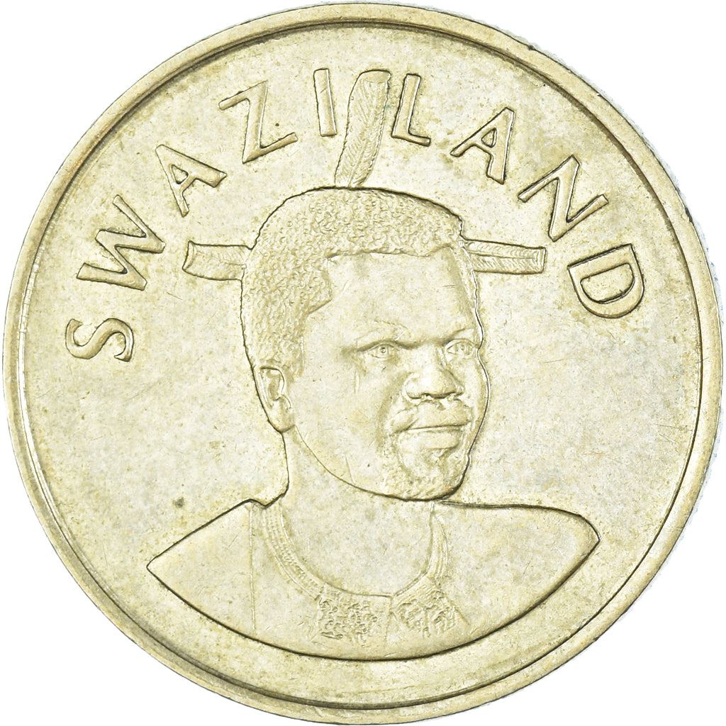 Moneta da 2 Emalangeni Eswatini | Re Mswati III | Giglio | KM46 | 1995 - 2010