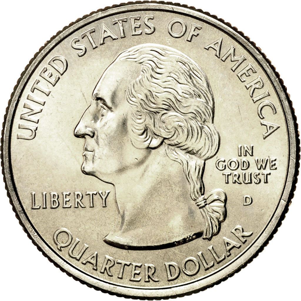 United States | 1/4 Dollar Coin | Florida | Km:356 | 2004