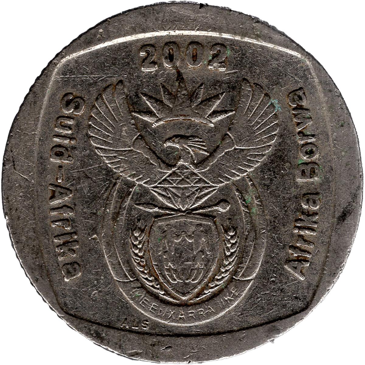 South Africa 1 Rand Coin | World Summit | KM275 | 2002