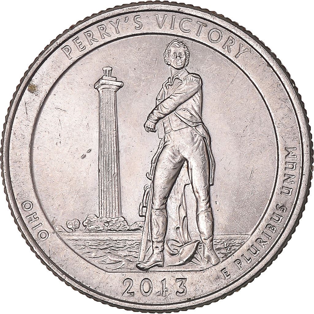 United States | 1/4 Dollar Coin | Perry's Victory | Km:543 | 2013