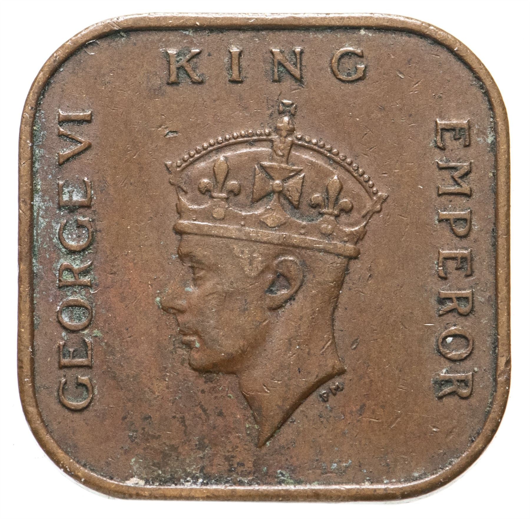 Malaya | 1 Cent Coin | George VI | KM:2 | 1939 - 1941