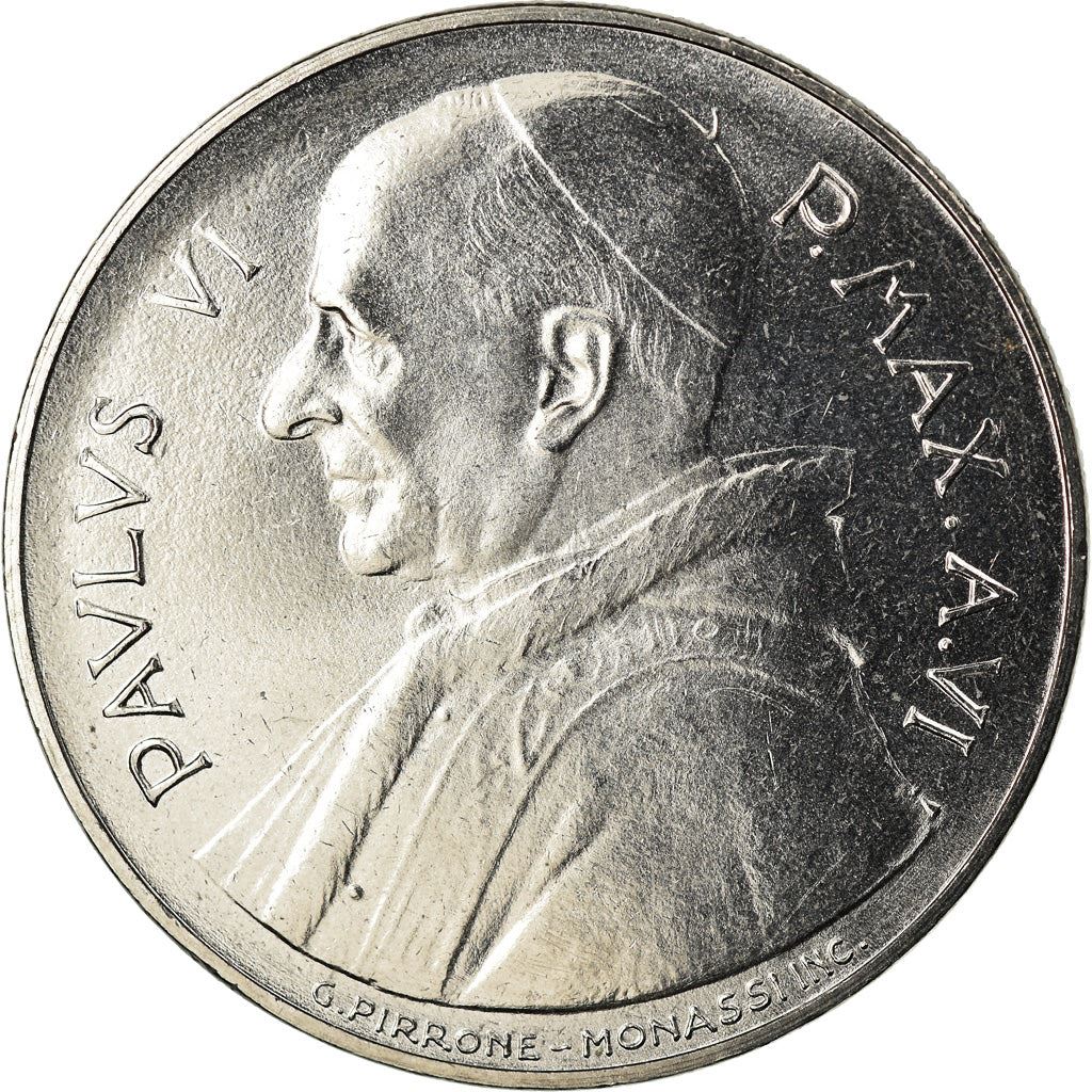 Vatican City | 100 Lire Coin | FAO | Km:106 | 1968