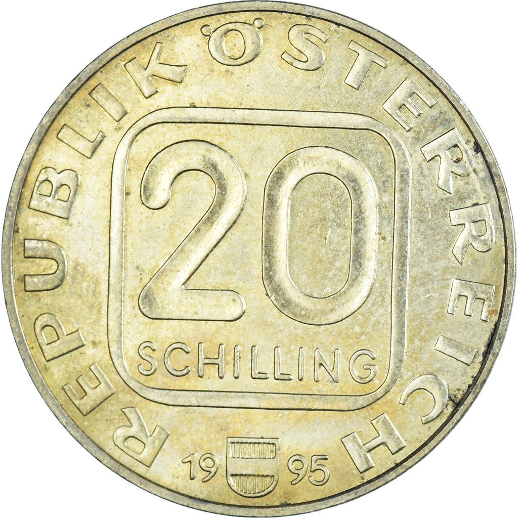 Autriche | Pièce de 20 Schilling | Krems | Km : 3022 | 1995