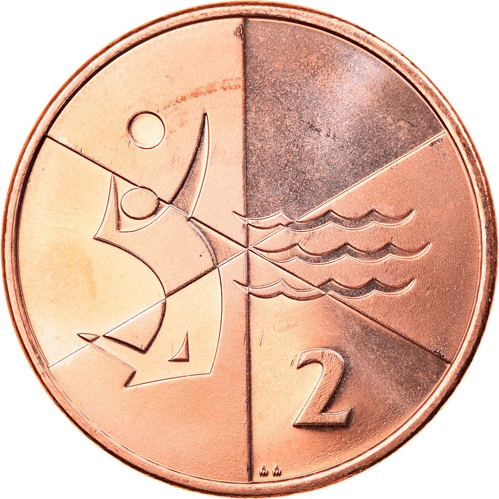 Gibraltar | 2 Pence Coin | Island Games | Km:1648 | 2019