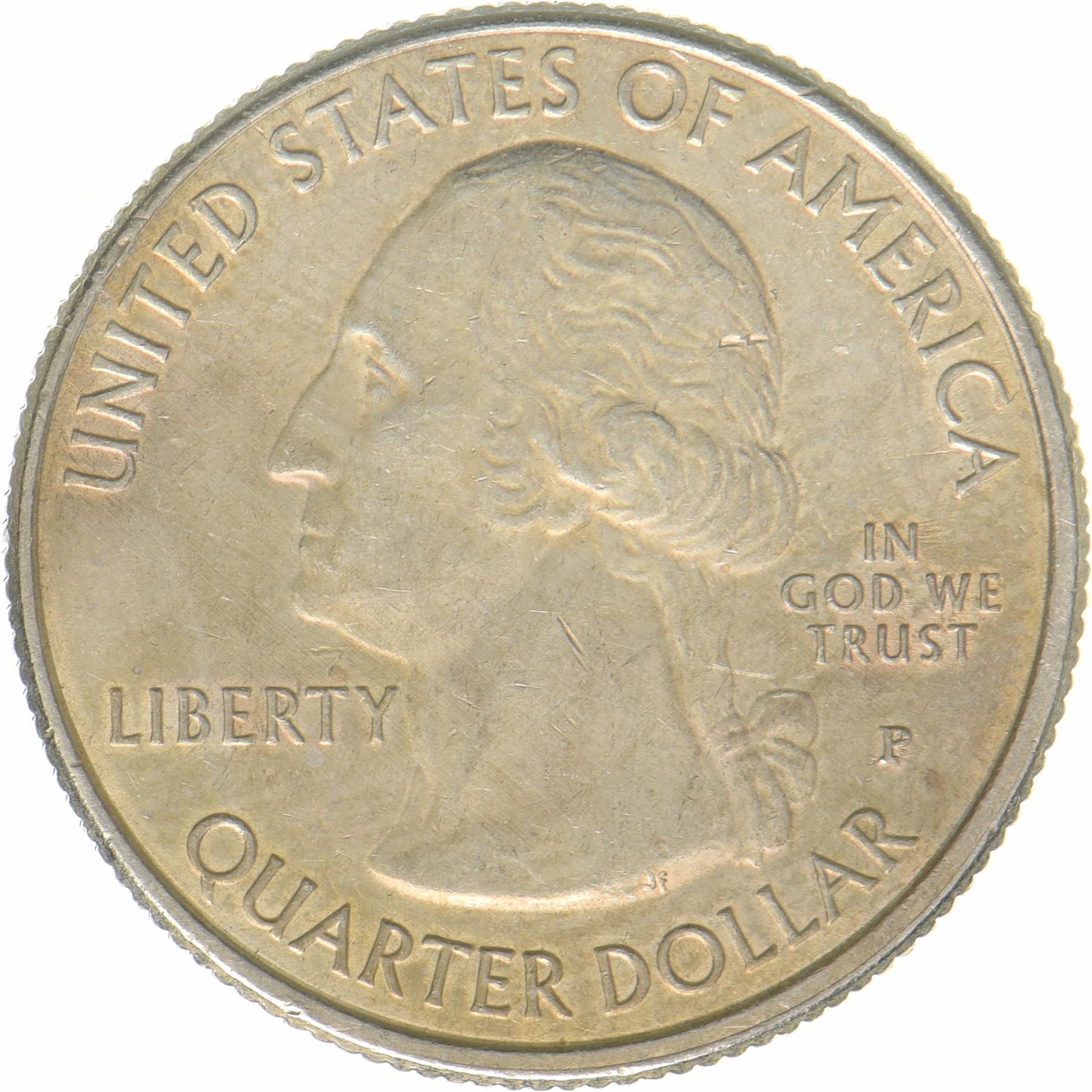 United States | ¼ Dollar Coin | Voyageurs National Park, Minnesota | Voyageurs Park | Copper-nickel clad copper | KM:671 | 2018