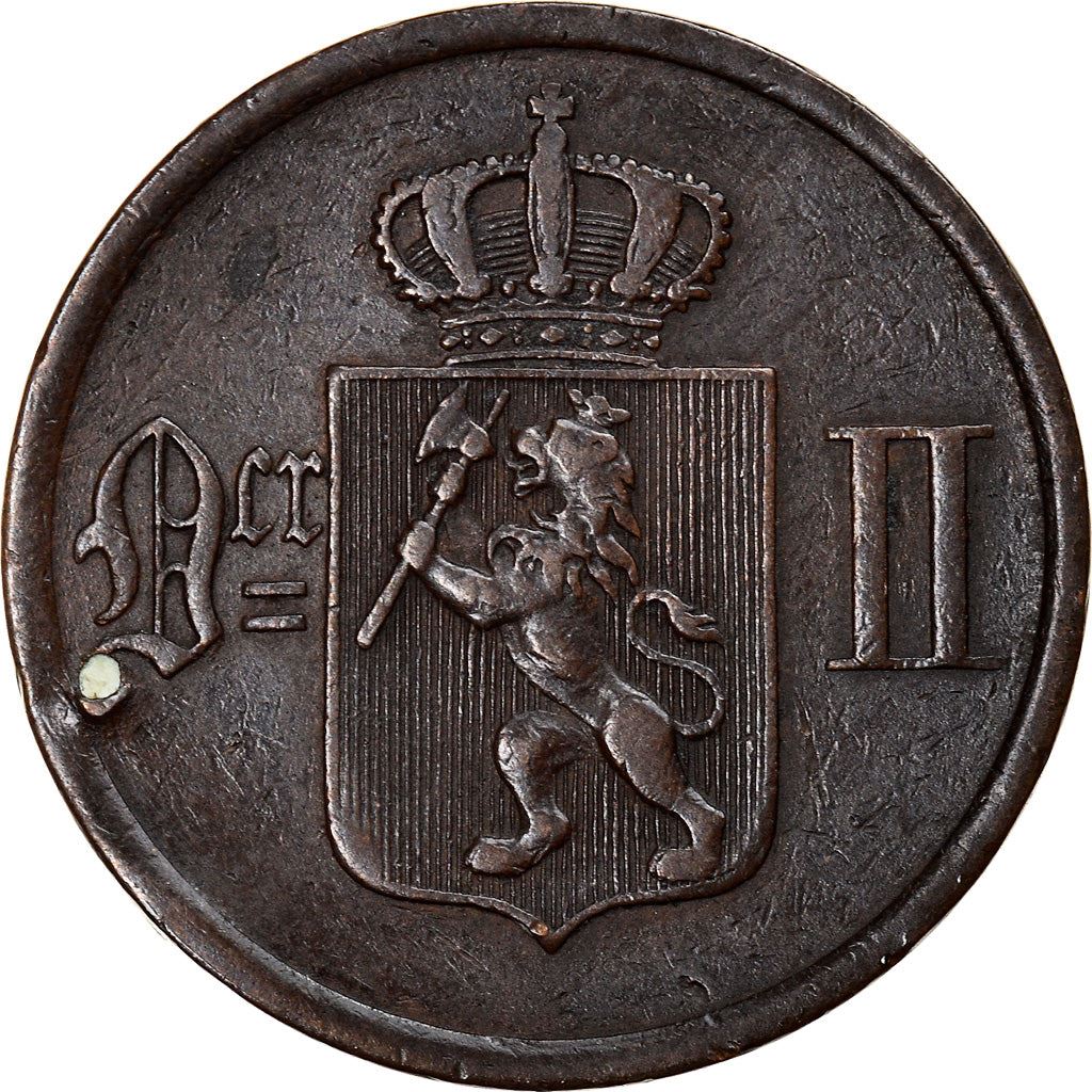 Norwegen | 2 Öre Münze | Oscar II | KM:353 | 1876 - 1902