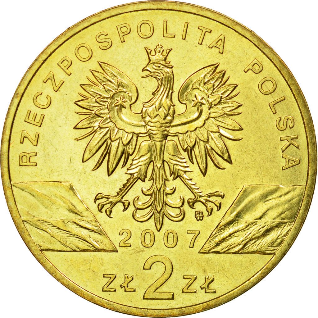 Poland | 2 Z?ote | Halichoerus grypus | Grey Seal | Eagle | KM578 | 2007
